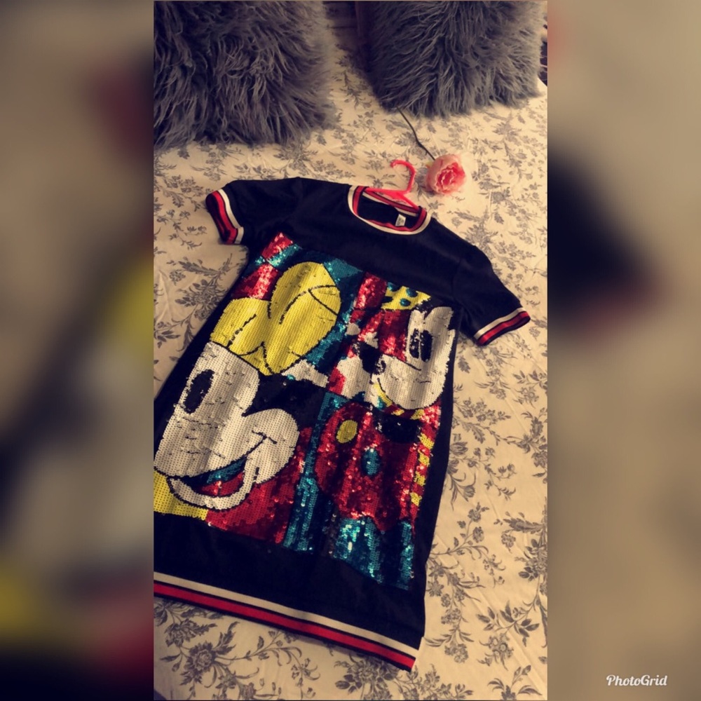 Sparkling Mickey Mouse dress